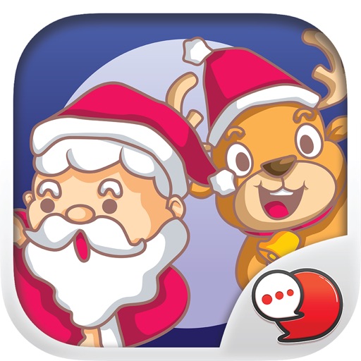 Happy Santa Stickers Emoji Keyboard By ChatStick icon