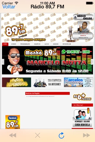 Rádio 89.7 FM screenshot 2