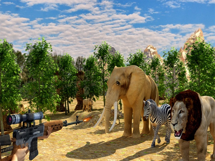 Safarijagd sniper Schießen