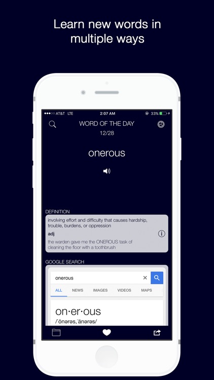 Word of the Day with Vernie + Dictionary screenshot-0