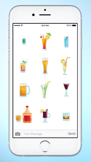 Cocktail Hour Bar Drinks Sticker Pack(圖4)-速報App