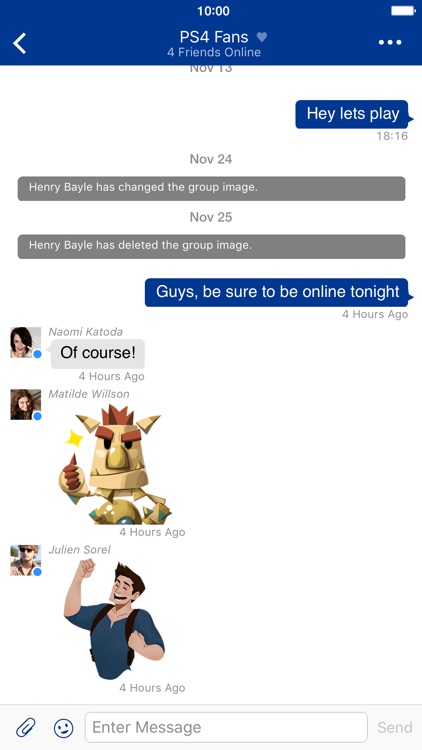 PlayStation®Messages