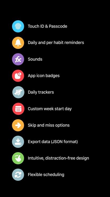 Habit List - routines, goals & habit tracker screenshot-4