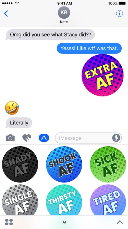 AF Stickers