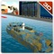 Enter realistic 3d simulator to drive fast navy boat & train to park ultimate sea water adventure vehicle