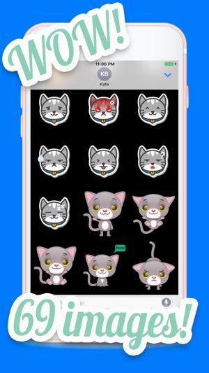 Large Cat Emoji Pack(圖2)-速報App