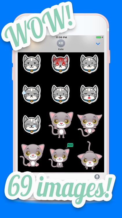 Large Cat Emoji Pack