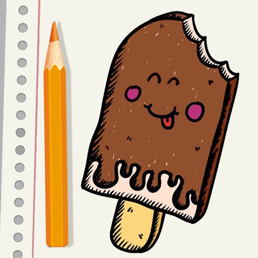 Free Coloring Book Game For Ice Cream Frozen