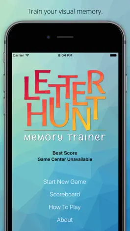 Game screenshot Letter Hunt - Memory Trainer mod apk