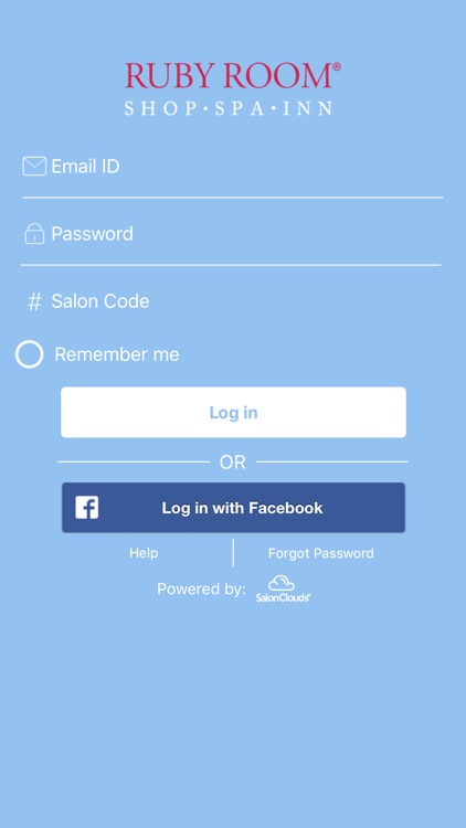 Ruby Room Spa Salon Team App