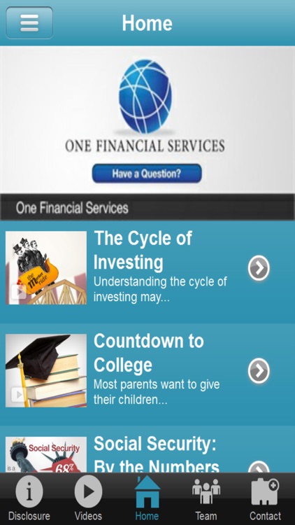 One Financial Services