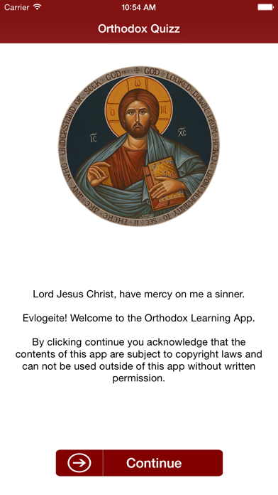 How to cancel & delete Orthodox Learning from iphone & ipad 1