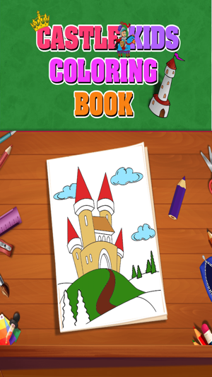 Castle Kids Coloring Book Pro(圖1)-速報App