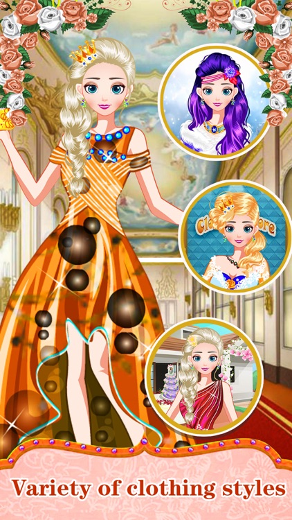 Dress Princess Diaries - Makeup Game for kids
