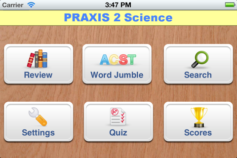 Praxis II General Science Flashcards Exambusters screenshot 3