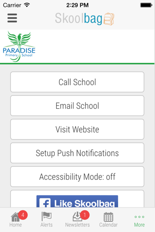 Paradise Primary School - Skoolbag screenshot 4