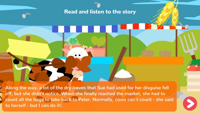 Math Tales Friends - Sue the Cow(圖3)-速報App