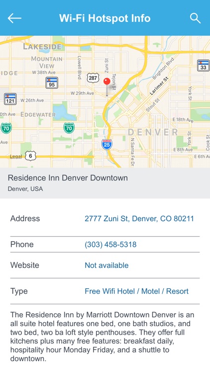Denver City Wifi Hotspots