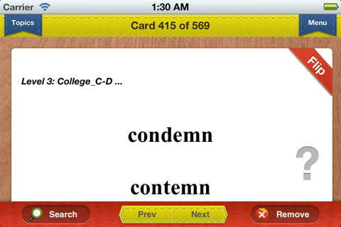 LSAT Prep Verbal Flashcards Exambusters screenshot 3