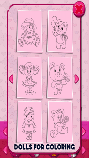 Doll Kids Coloring Book(圖2)-速報App