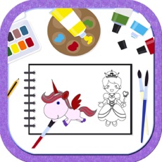 Activities of Coloring Book - Princess Painting Fun For Kid Girl