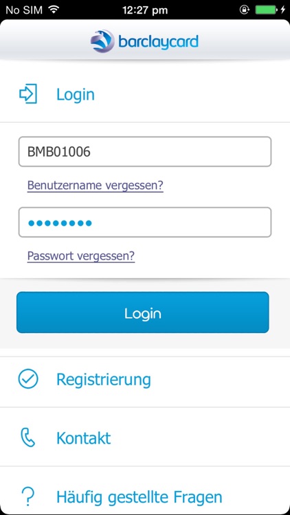 Barclaycard App