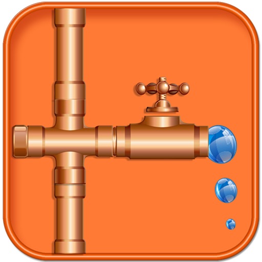 Up The Water Pipe Line - A Moving Bubble Tube Maze iOS App