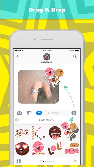 可愛的糖果贴纸，设计：abdulkadir(圖3)-速報App