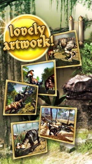 Dinosaurs walking with fun 3D puzzle game in HD(圖4)-速報App