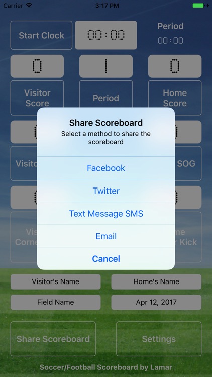 Soccer Football Scoreboard Pro - Game Scorekeeper