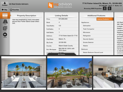 AG Real Estate Advisors iPad screenshot 4