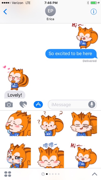 Squirrel Emojis screenshot-4