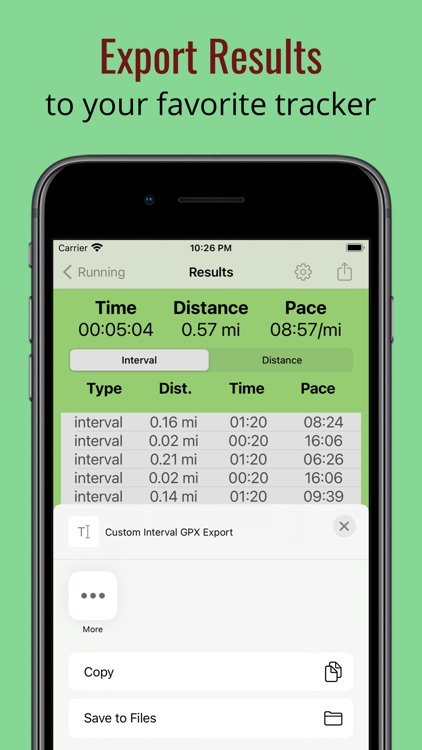 Custom Running Intervals screenshot-8