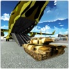 Army Airplane Tank Transporter 3D