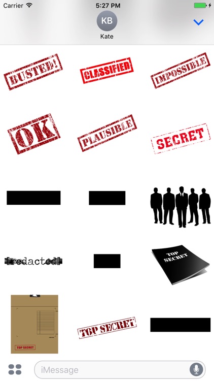 Classified - Top Secret Sticker Pack