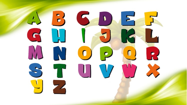 Easy Alphabet Fruit Vocabulary