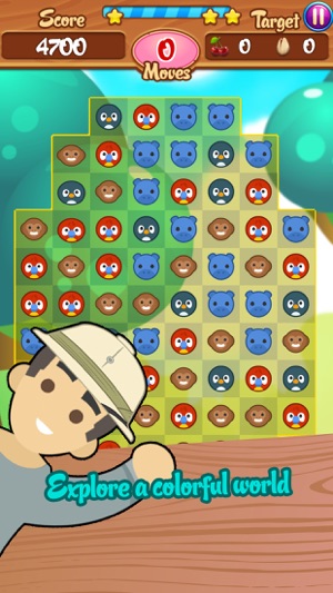 Cute Safari: Match 3 Puzzle(圖5)-速報App