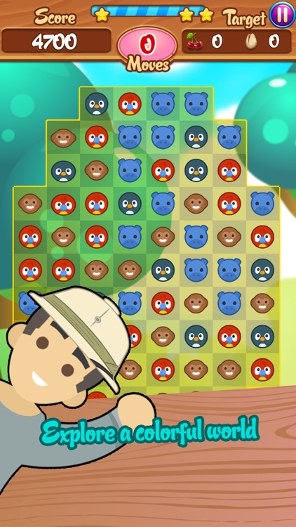 Cute Safari: Match 3 Puzzle screenshot-4