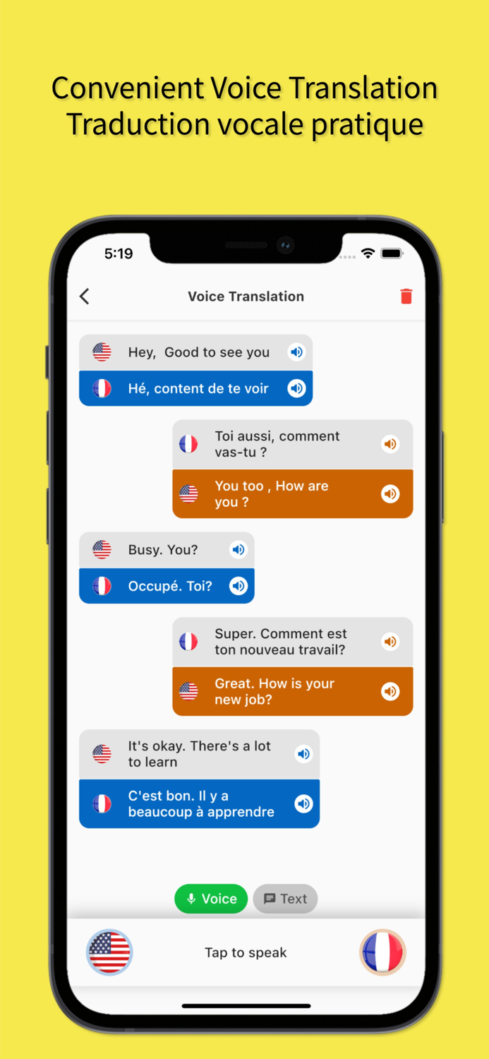 English to French Traduction