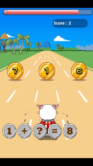 Kindergarten  123 practice-Math car(圖4)-速報App