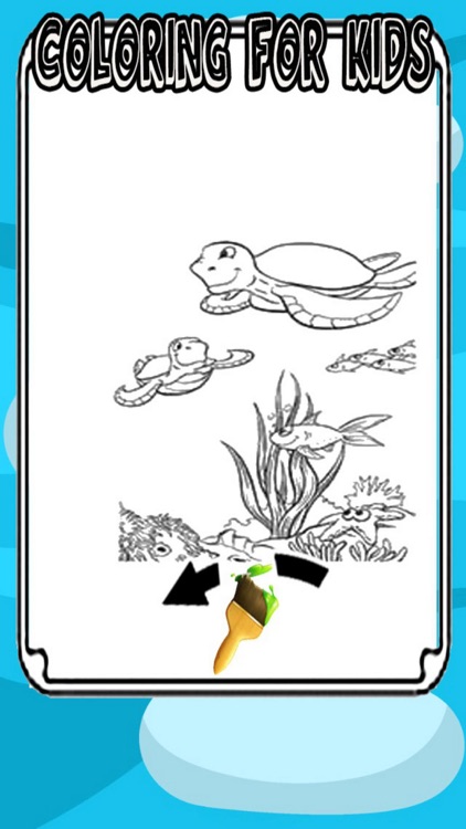 Coloring Book Game Ocean - Zoo For Kids