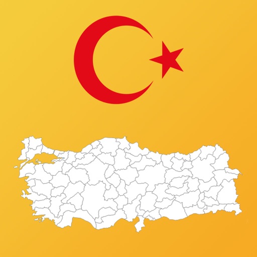 Turkey State Maps Info and Quiz icon