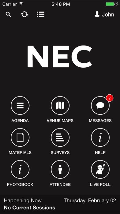 How to cancel & delete NEC MTG from iphone & ipad 2