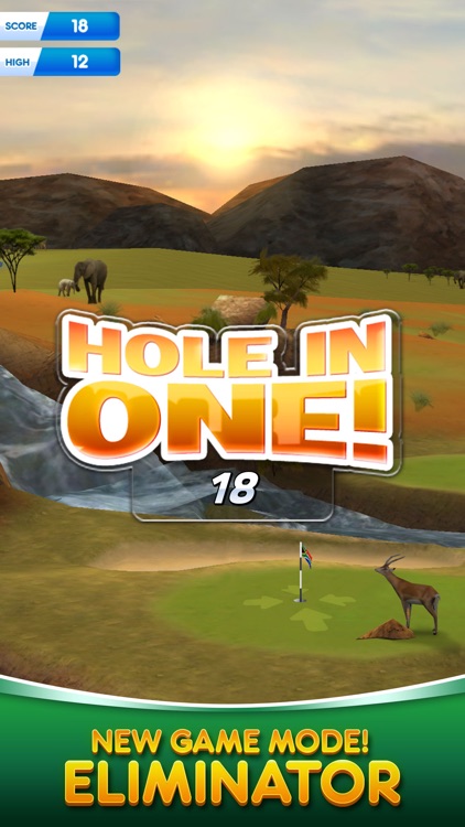Flick Golf! Free screenshot-3