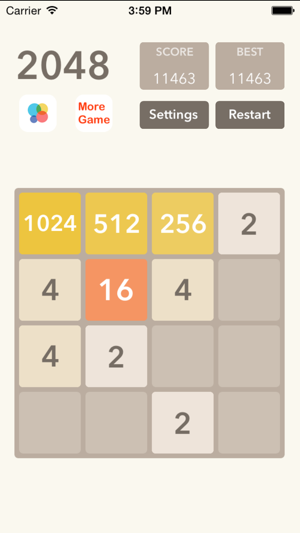 2048 : Tippy Tap