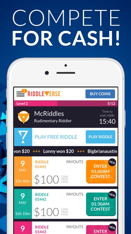 RiddleVerse - Solve Riddles & Win Cash Every Day by Versyv Inc.
