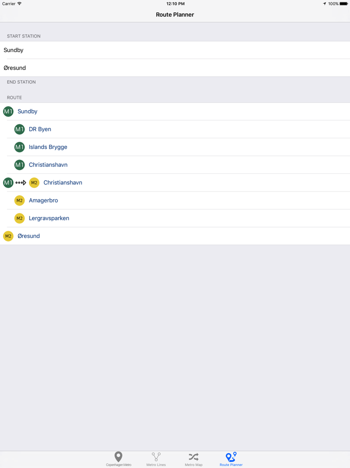 Copenhagen Metro  Subway