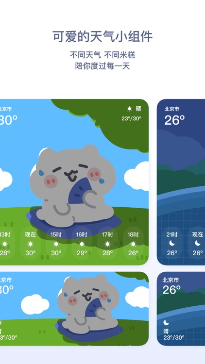 Migao Weather · Cute Widget
