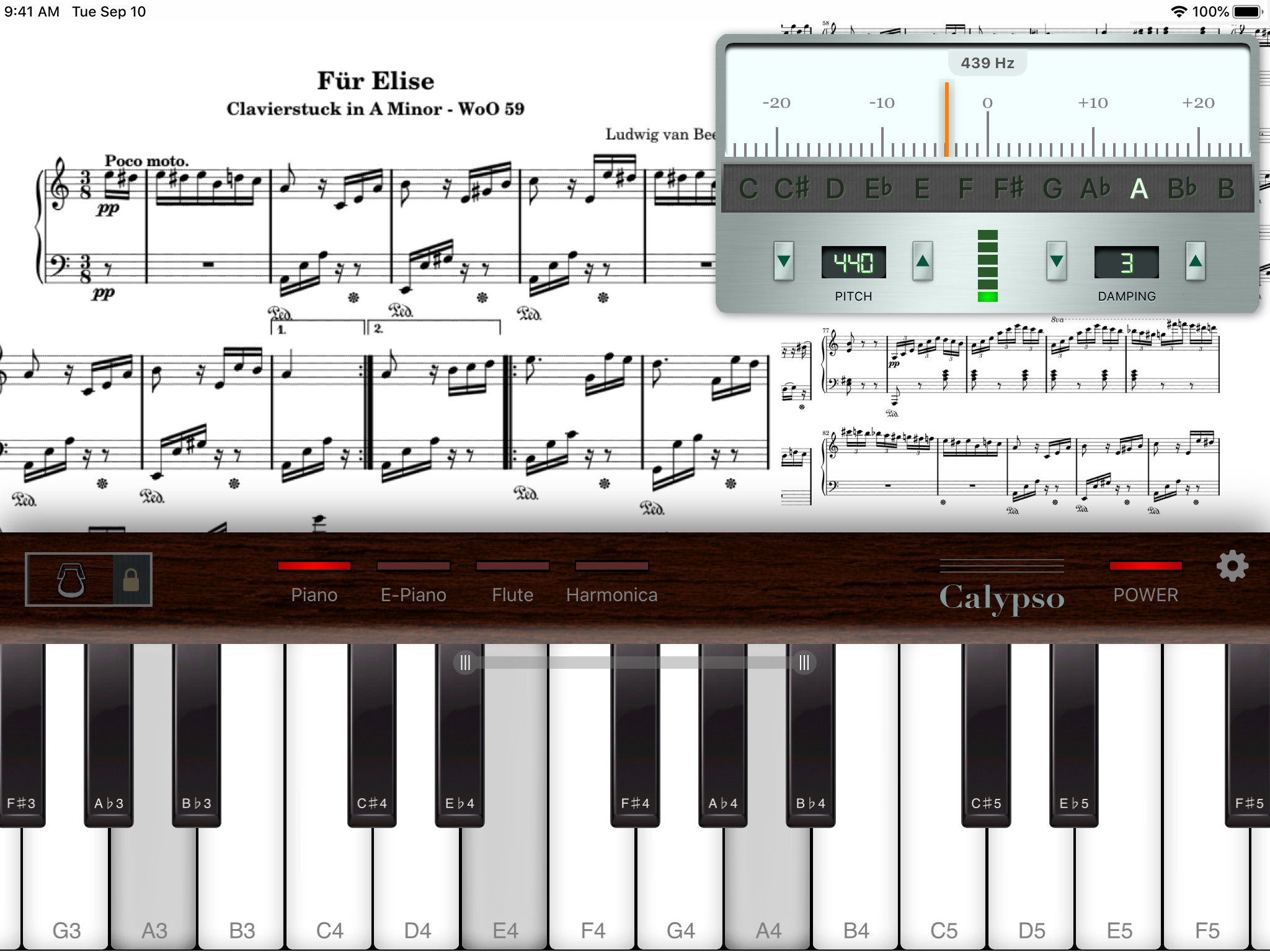 Calypso Score: Sheet Music screenshot 3