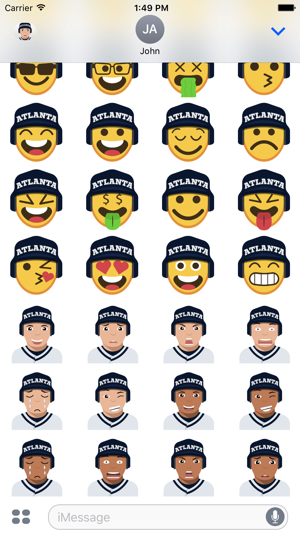 Atlanta Baseball Stickers & Emojis(圖5)-速報App